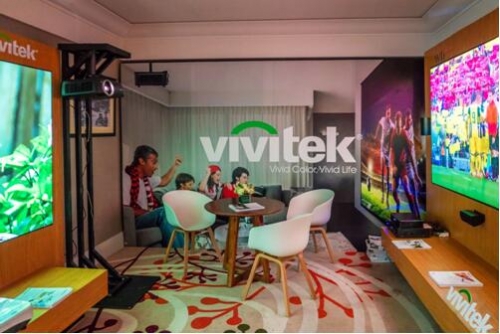 Vivitek(麗訊)攜手家用投影機總代理網(wǎng)庭企業(yè)機構(gòu)參展SIAV 2018