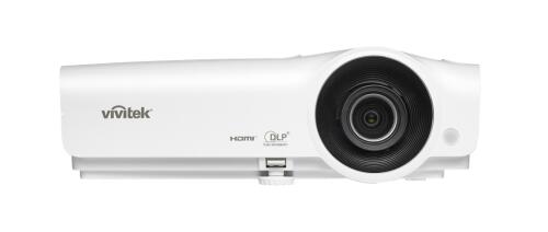 Vivitek(麗訊)H658F采用白色時尚外觀且小巧輕便