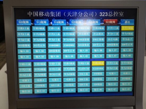 天津移動通信現場設備圖