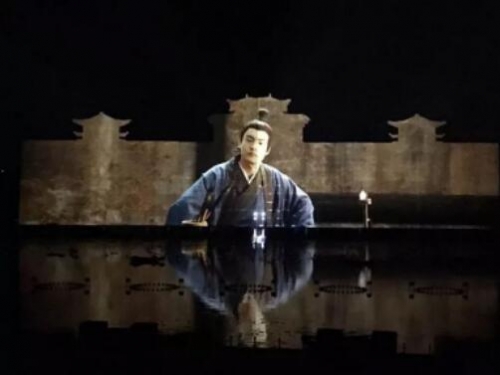 韓城《大河之魂》燈光水景音樂秀