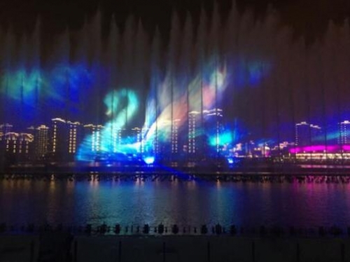 廈門海滄湖水秀