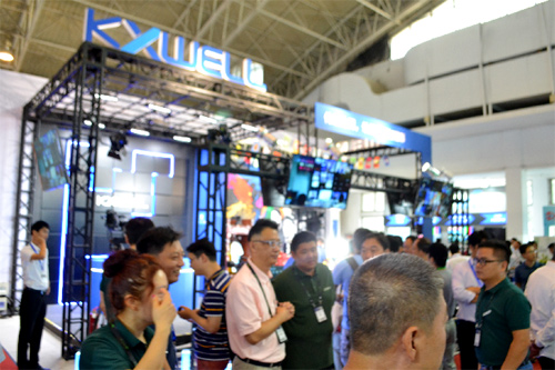 科旭威爾展位
