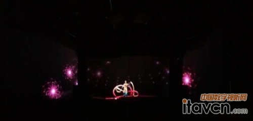 諦聽文化全息互動舞臺效果太震撼