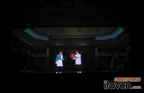 諦聽文化全息互動舞臺效果太震撼