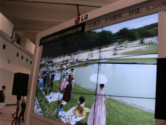 LG攜多款產品盛裝亮相上海數字標牌展