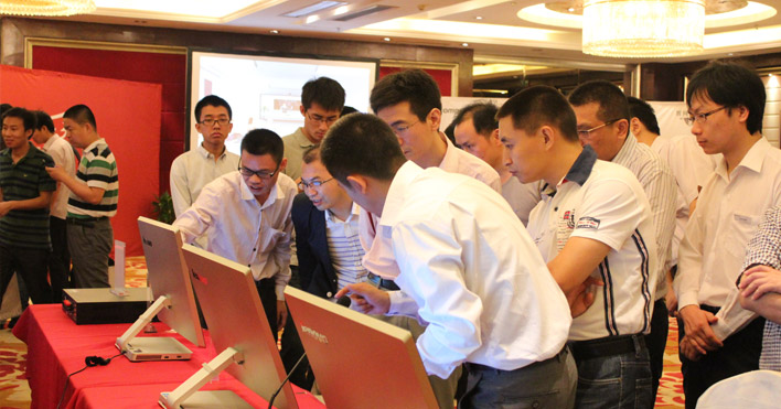 捷視飛通巡展用戶體驗區